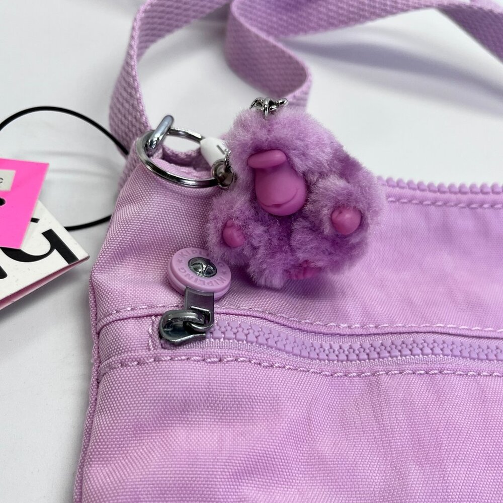 Kipling Keiko Mini Crossbody Bag Blooming Pink Lightweight Nylon - Picture 4 of 10